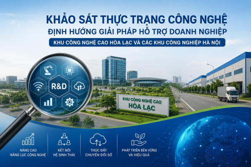 Từ khảo sát thực trạng đến định hướng nâng cao năng lực công nghệ tại các khu công nghệ cao, khu công nghiệp Hà Nội