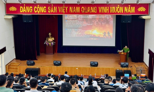 Tập huấn công tác PCCC, cứu nạn cứu hộ và kỹ năng thoát hiểm khi xảy ra sự cố